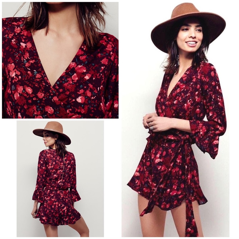 Free People All the Right Ruffles Romper